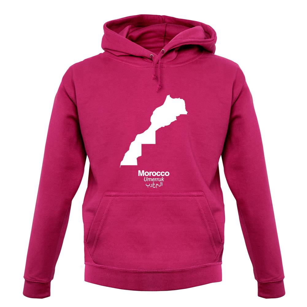 Morocco Silhouette unisex hoodie Morocco Silhouette unisex hoodie