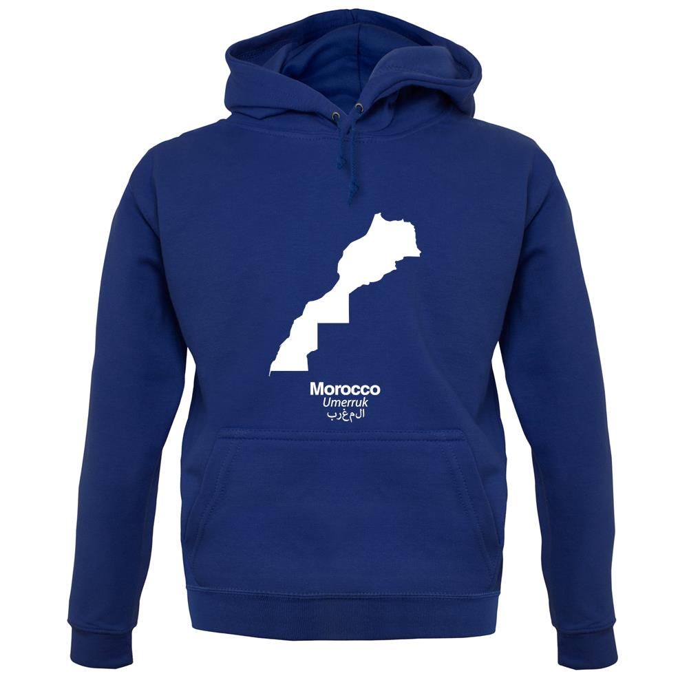 Morocco Silhouette unisex hoodie Morocco Silhouette unisex hoodie