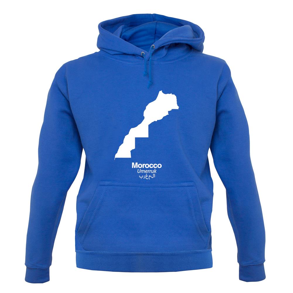 Morocco Silhouette unisex hoodie Morocco Silhouette unisex hoodie