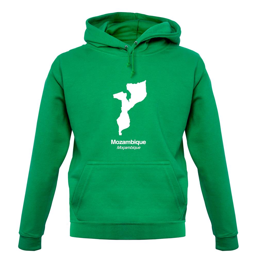 Mozambique Silhouette unisex hoodie Mozambique Silhouette unisex hoodie