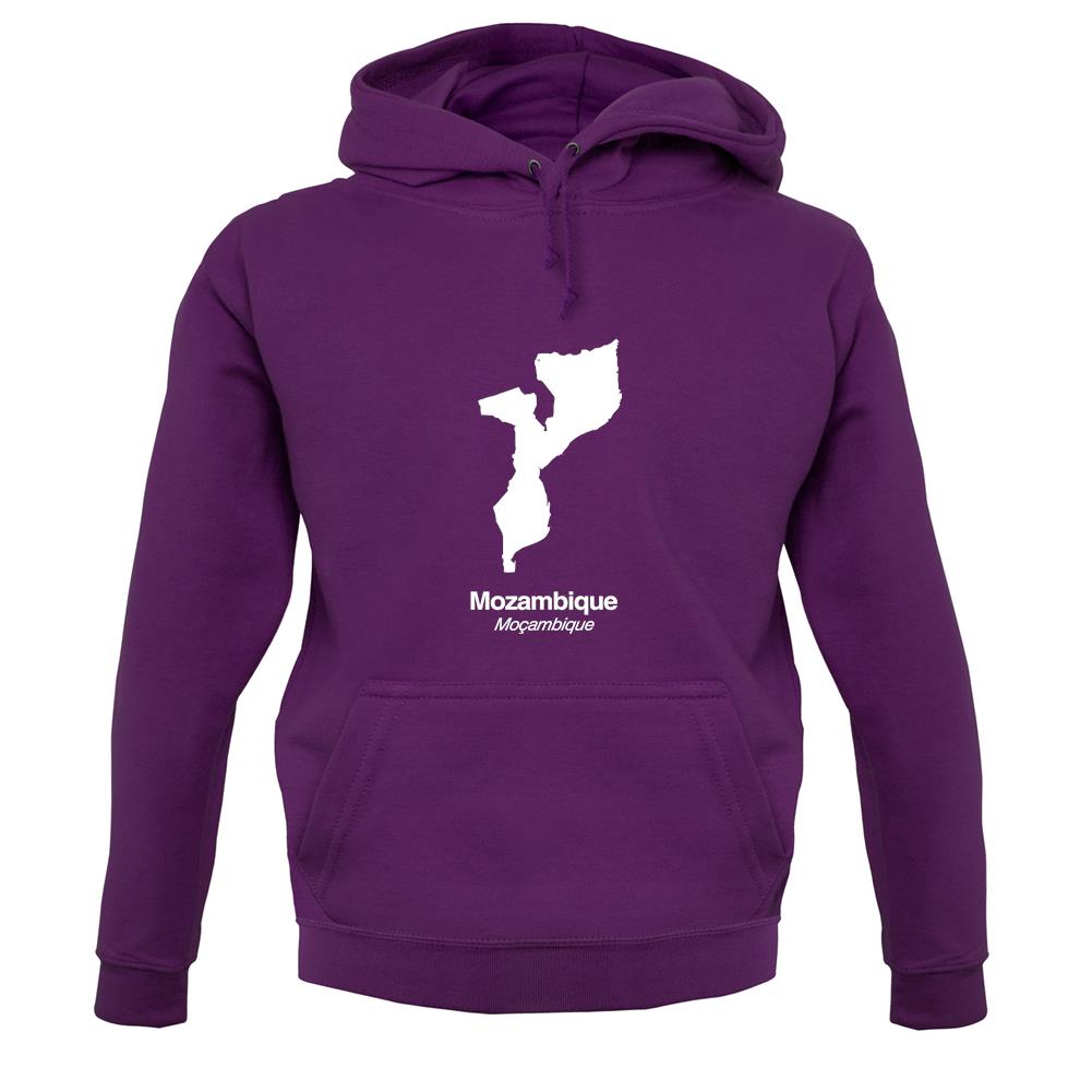 Mozambique Silhouette unisex hoodie Mozambique Silhouette unisex hoodie