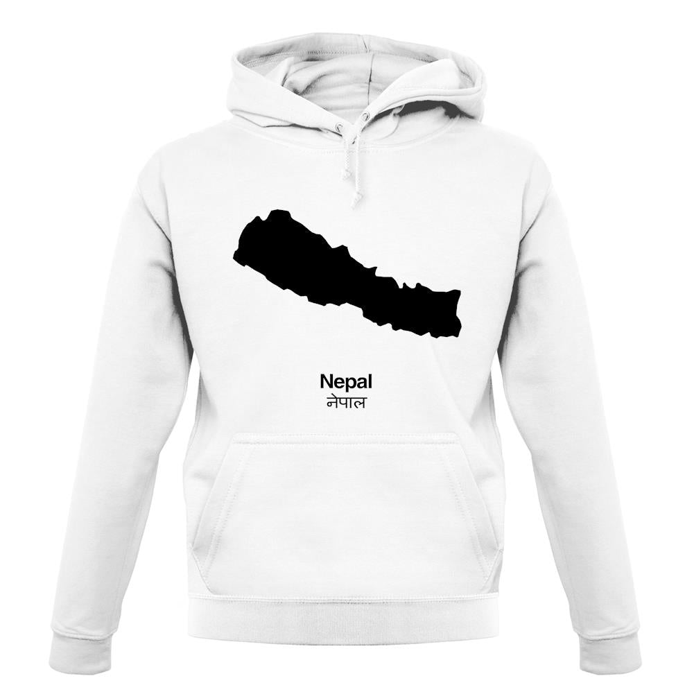 Nepal Silhouette unisex hoodie Nepal Silhouette unisex hoodie