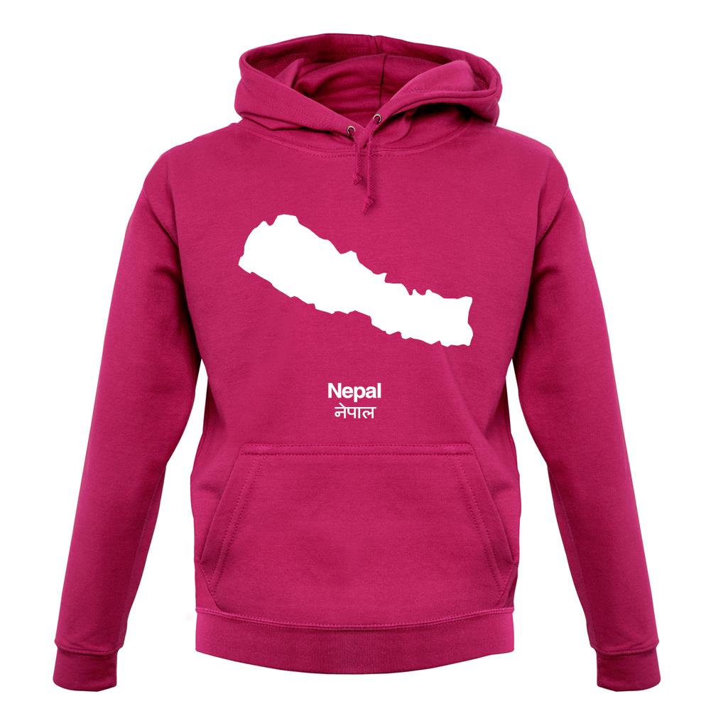 Nepal Silhouette unisex hoodie Nepal Silhouette unisex hoodie