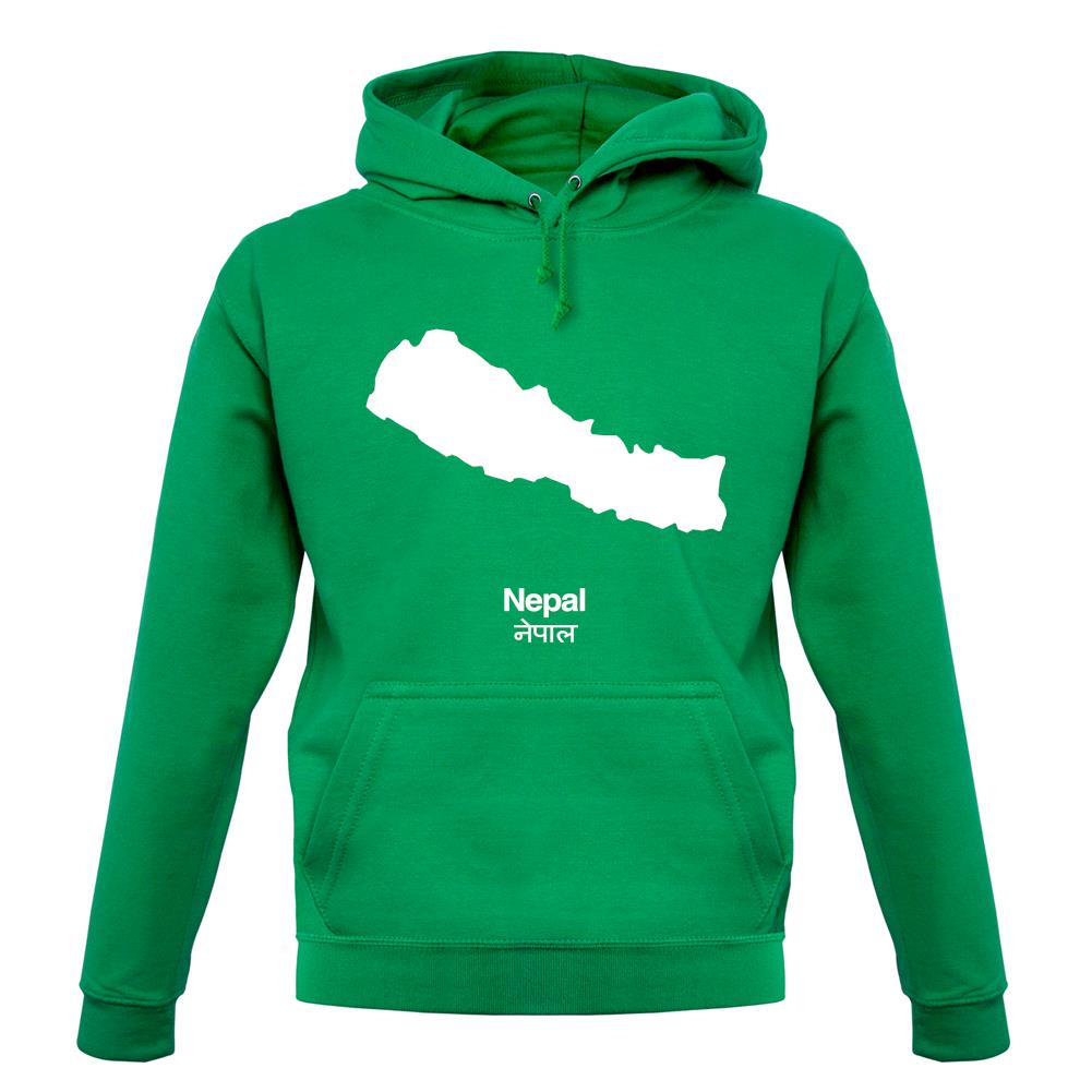 Nepal Silhouette unisex hoodie Nepal Silhouette unisex hoodie