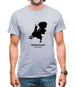 Netherlands Silhouette Mens T-Shirt Netherlands Silhouette Mens T-Shirt