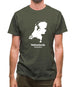 Netherlands Silhouette Mens T-Shirt Netherlands Silhouette Mens T-Shirt