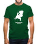 Netherlands Silhouette Mens T-Shirt Netherlands Silhouette Mens T-Shirt