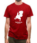 Netherlands Silhouette Mens T-Shirt Netherlands Silhouette Mens T-Shirt
