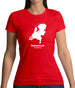 Netherlands Silhouette Womens T-Shirt Netherlands Silhouette Womens T-Shirt