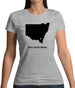 New South Wales Silhouette Womens T-Shirt New South Wales Silhouette Womens T-Shirt