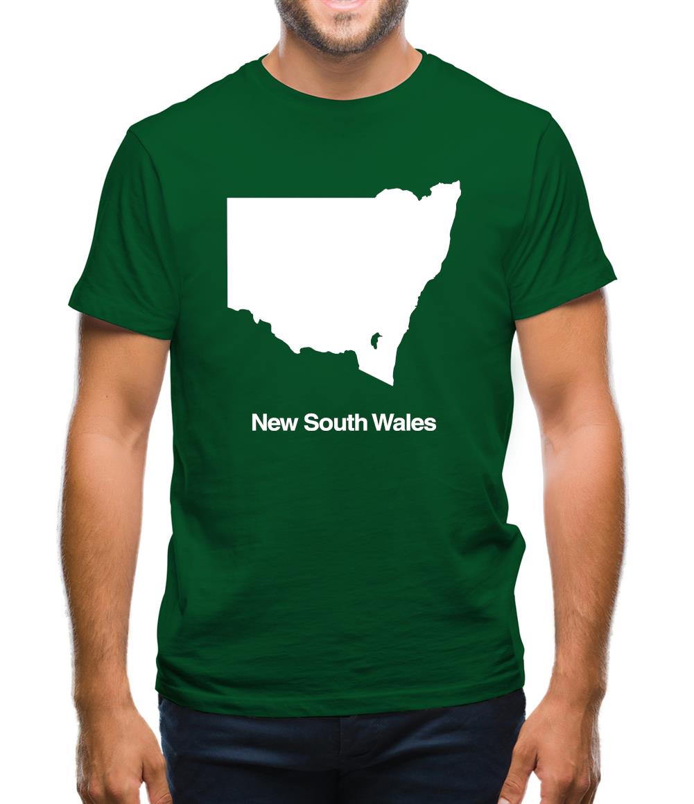 New South Wales Silhouette Mens T-Shirt New South Wales Silhouette Mens T-Shirt