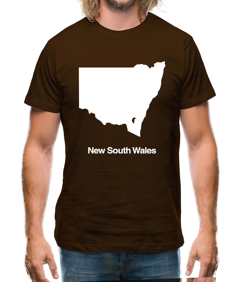 New South Wales Silhouette Mens T-Shirt New South Wales Silhouette Mens T-Shirt