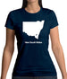 New South Wales Silhouette Womens T-Shirt New South Wales Silhouette Womens T-Shirt