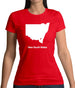 New South Wales Silhouette Womens T-Shirt New South Wales Silhouette Womens T-Shirt