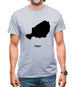 Niger Silhouette Mens T-Shirt Niger Silhouette Mens T-Shirt