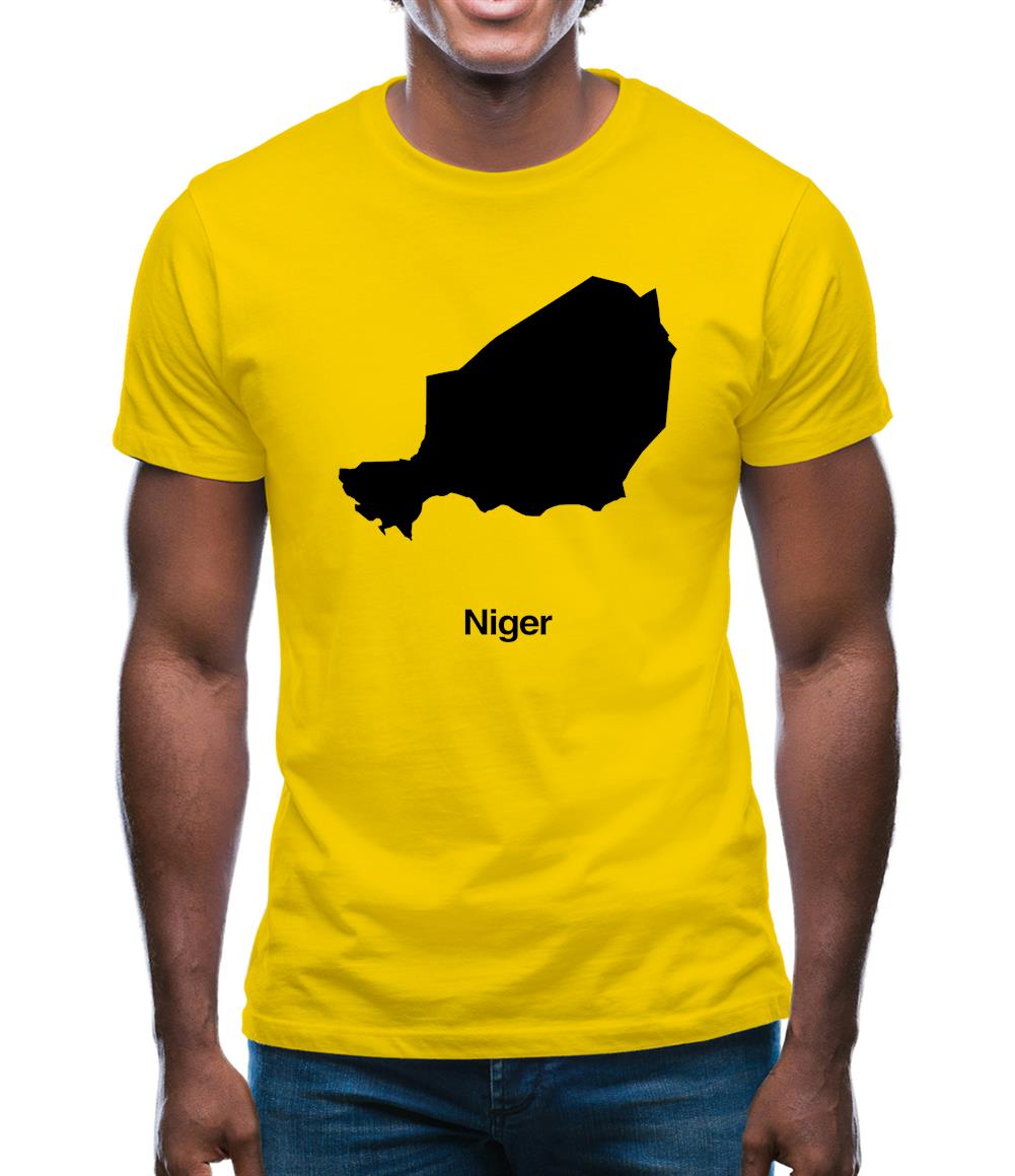 Niger Silhouette Mens T-Shirt Niger Silhouette Mens T-Shirt