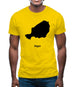 Niger Silhouette Mens T-Shirt Niger Silhouette Mens T-Shirt