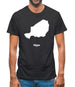 Niger Silhouette Mens T-Shirt Niger Silhouette Mens T-Shirt