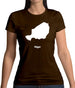 Niger Silhouette Womens T-Shirt Niger Silhouette Womens T-Shirt