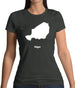 Niger Silhouette Womens T-Shirt Niger Silhouette Womens T-Shirt