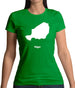 Niger Silhouette Womens T-Shirt Niger Silhouette Womens T-Shirt
