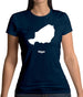 Niger Silhouette Womens T-Shirt Niger Silhouette Womens T-Shirt
