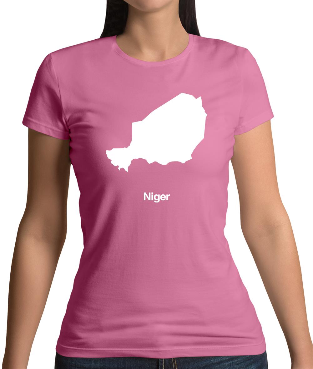 Niger Silhouette Womens T-Shirt Niger Silhouette Womens T-Shirt