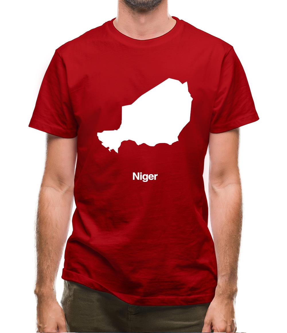 Niger Silhouette Mens T-Shirt Niger Silhouette Mens T-Shirt