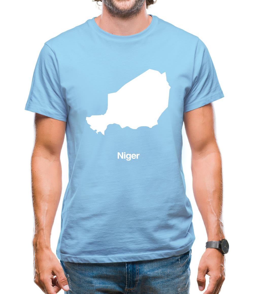 Niger Silhouette Mens T-Shirt Niger Silhouette Mens T-Shirt
