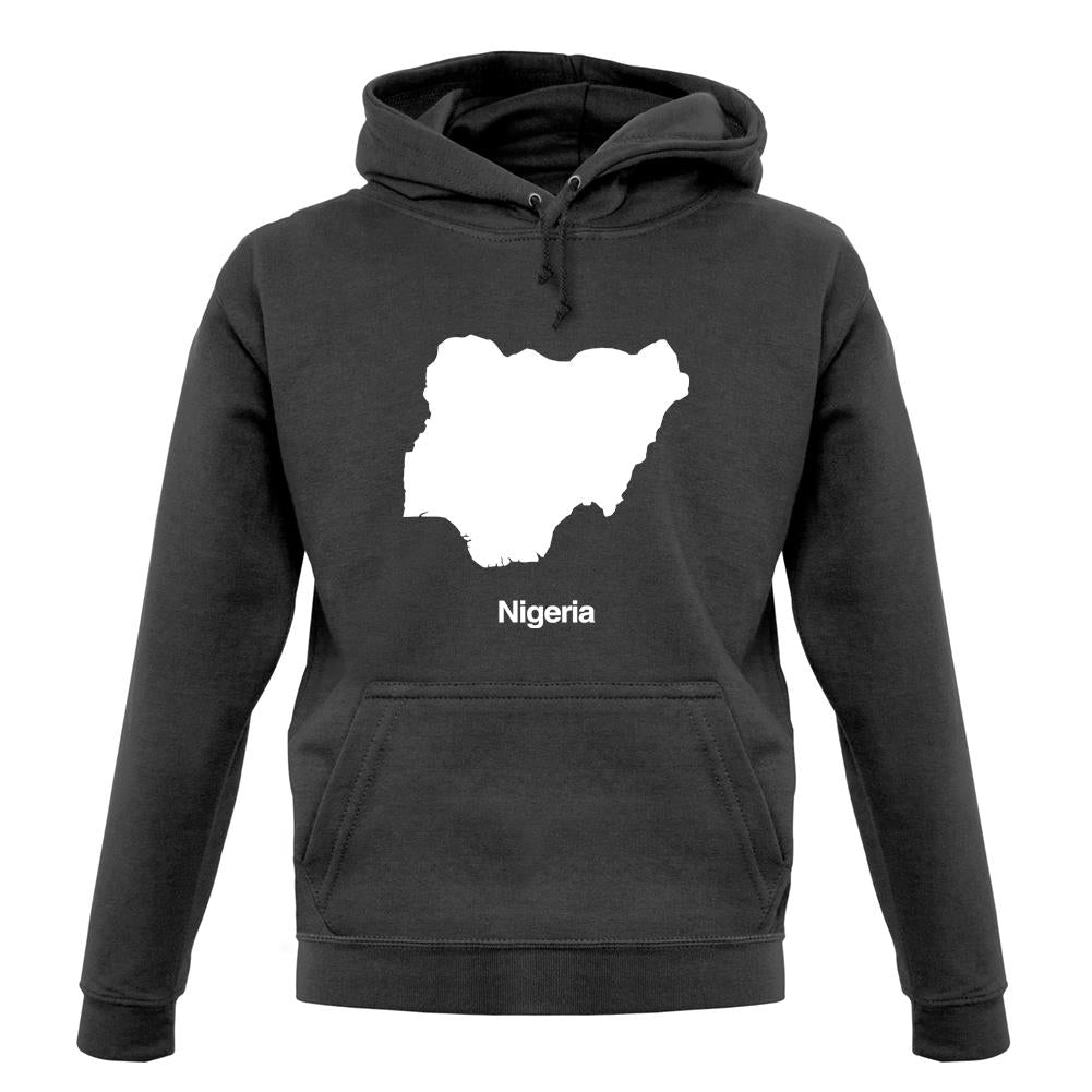 Nigeria Silhouette unisex hoodie Nigeria Silhouette unisex hoodie