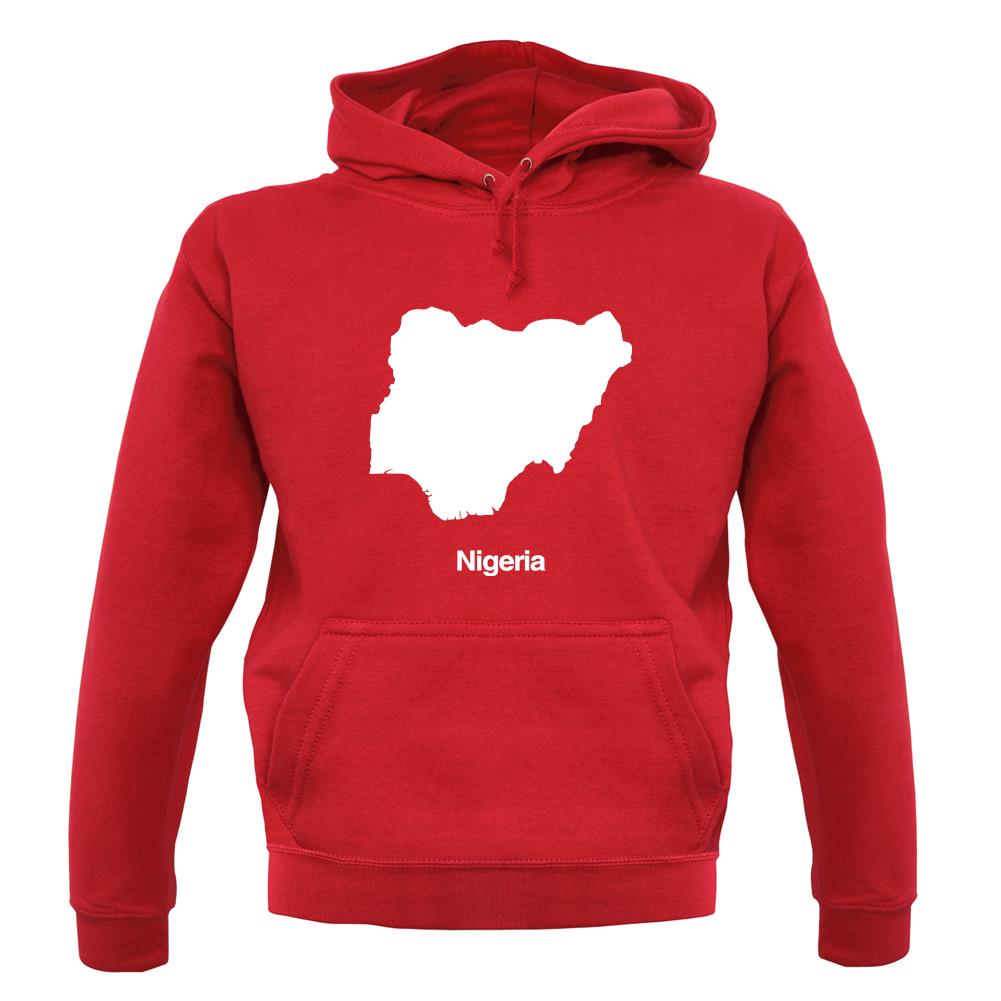 Nigeria Silhouette unisex hoodie Nigeria Silhouette unisex hoodie