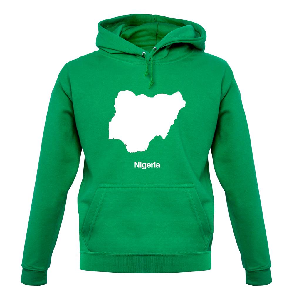 Nigeria Silhouette unisex hoodie Nigeria Silhouette unisex hoodie