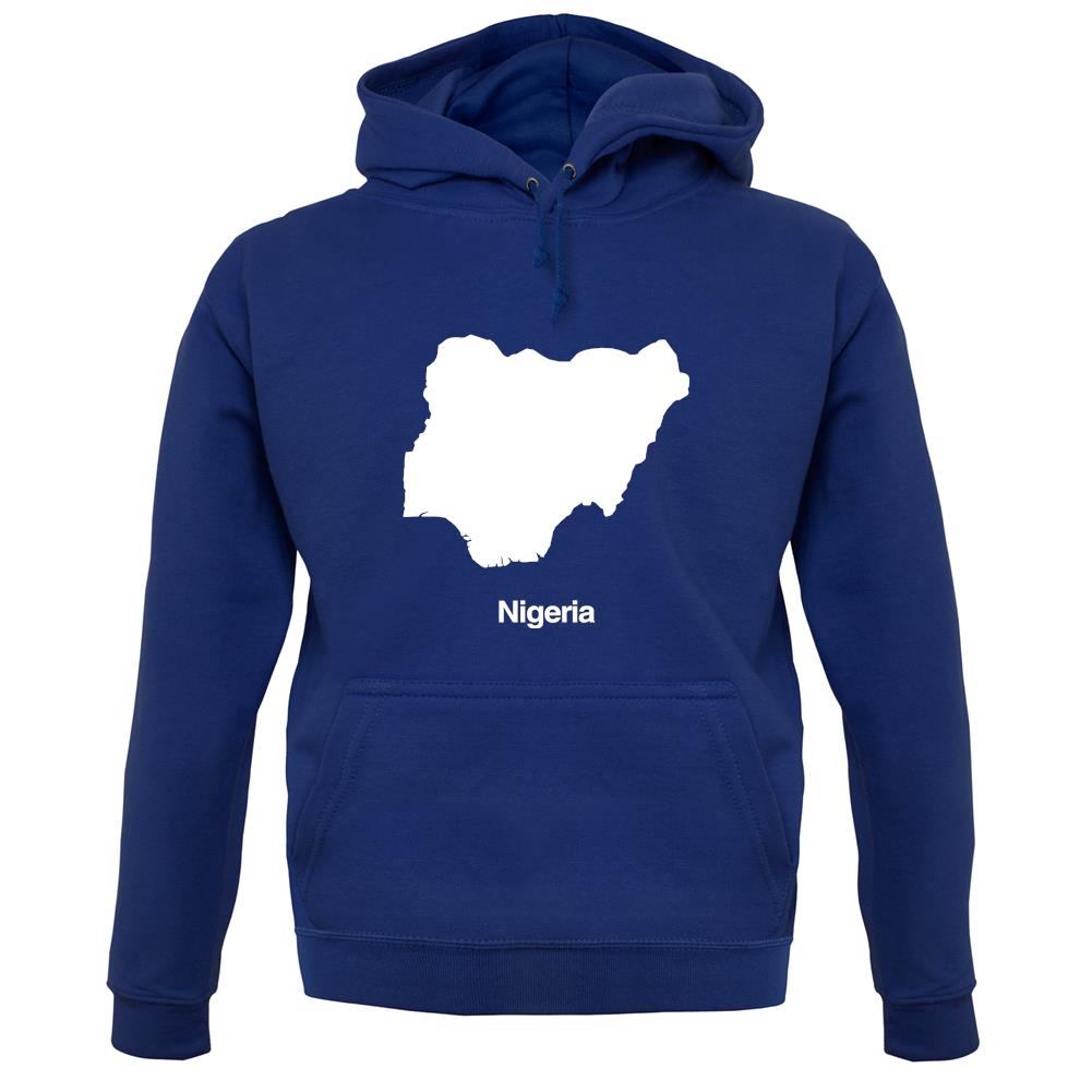 Nigeria Silhouette unisex hoodie Nigeria Silhouette unisex hoodie