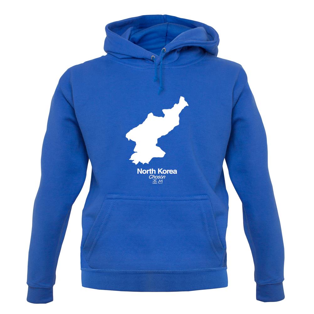 North Korea Silhouette unisex hoodie North Korea Silhouette unisex hoodie