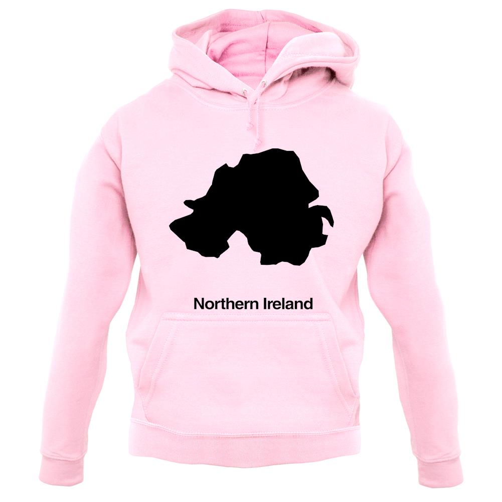 Northern Ireland Silhouette unisex hoodie Northern Ireland Silhouette unisex hoodie