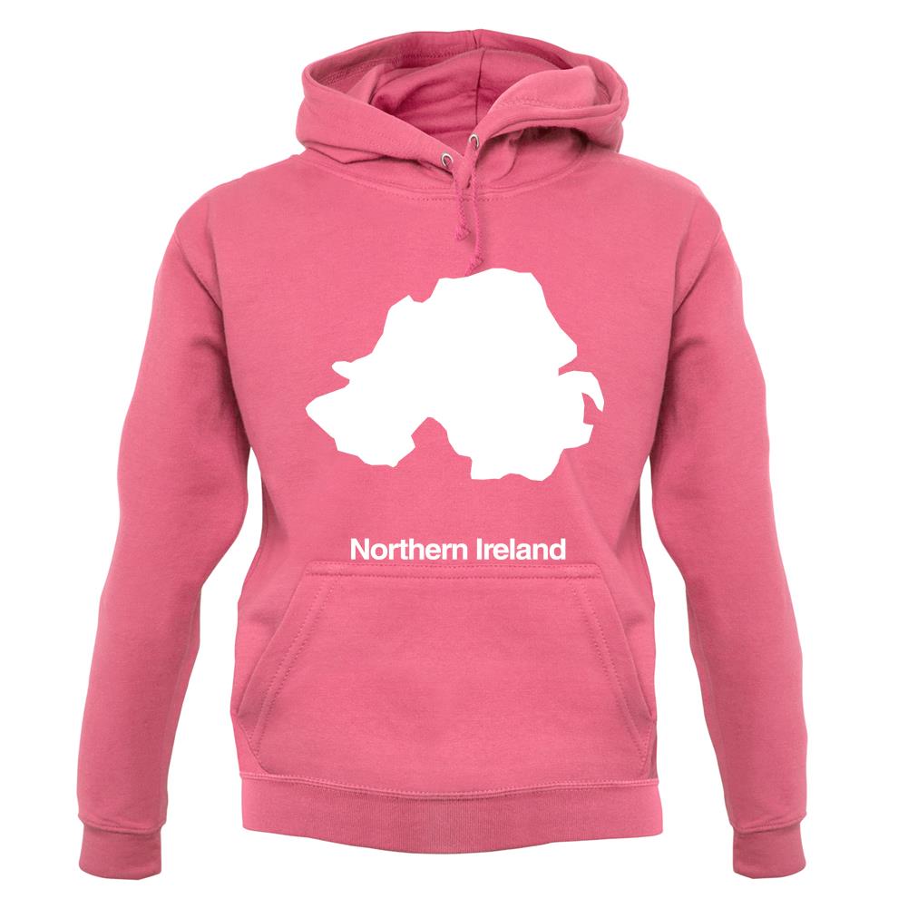 Northern Ireland Silhouette unisex hoodie Northern Ireland Silhouette unisex hoodie