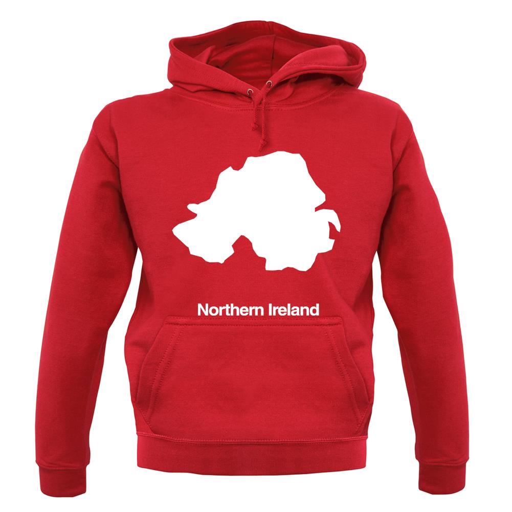 Northern Ireland Silhouette unisex hoodie Northern Ireland Silhouette unisex hoodie