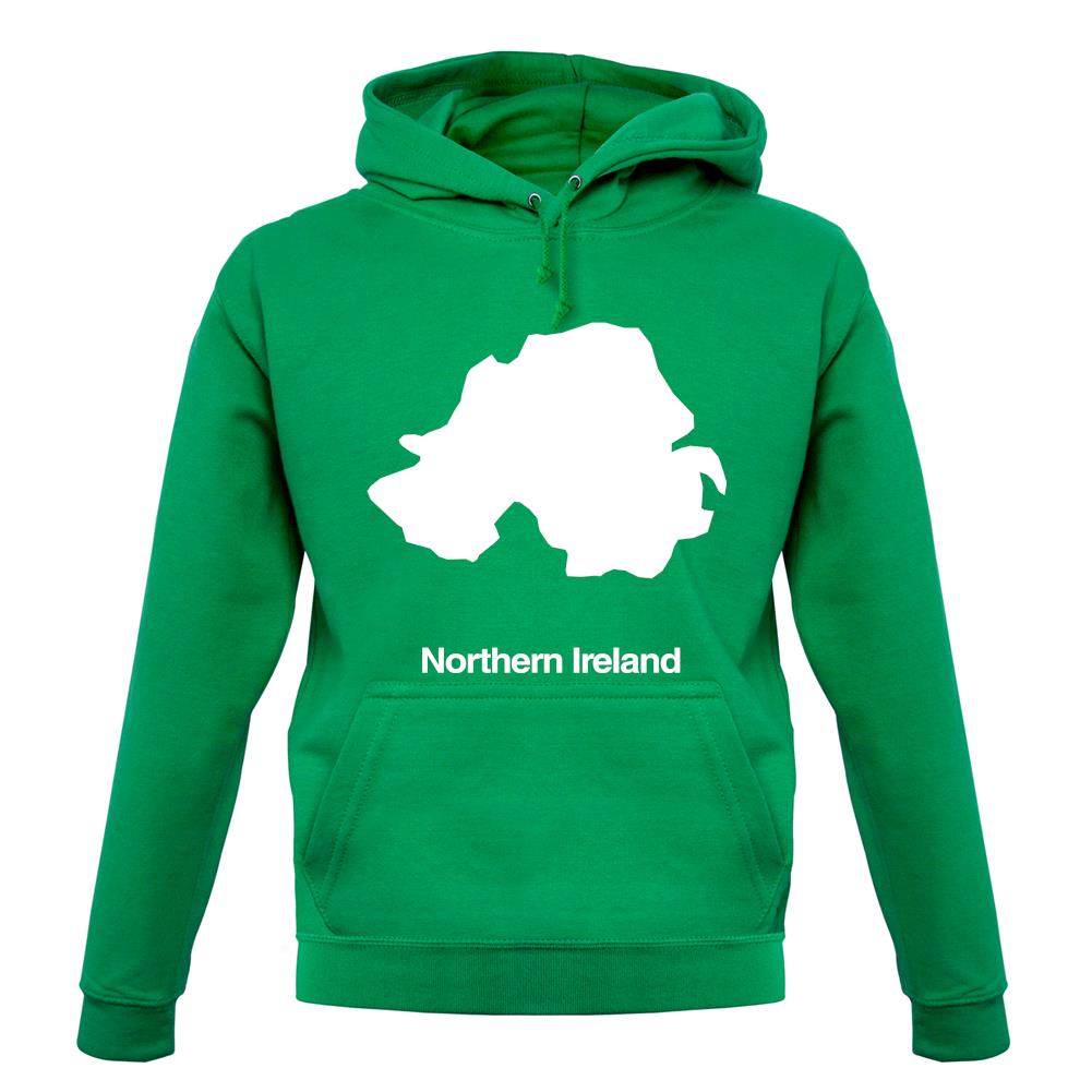 Northern Ireland Silhouette unisex hoodie Northern Ireland Silhouette unisex hoodie