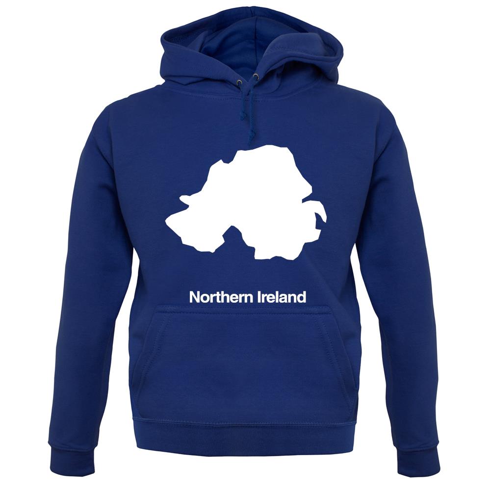 Northern Ireland Silhouette unisex hoodie Northern Ireland Silhouette unisex hoodie