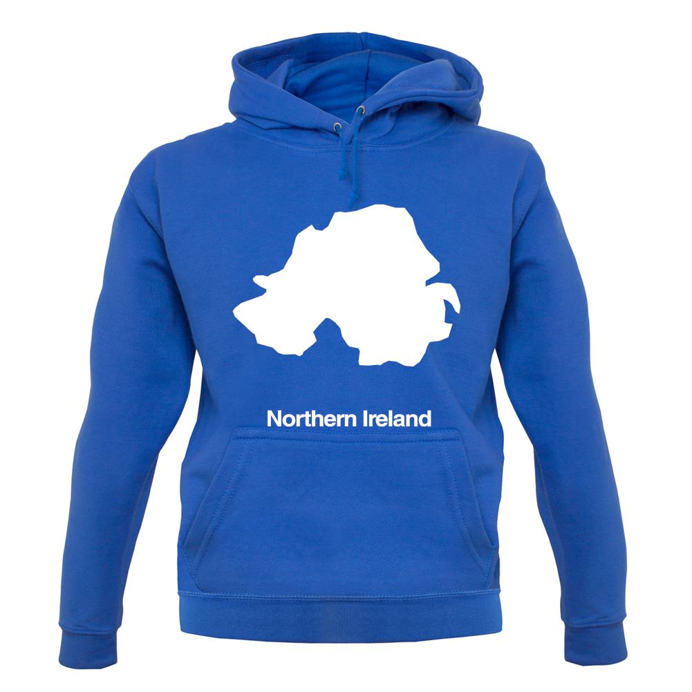 Northern Ireland Silhouette unisex hoodie Northern Ireland Silhouette unisex hoodie