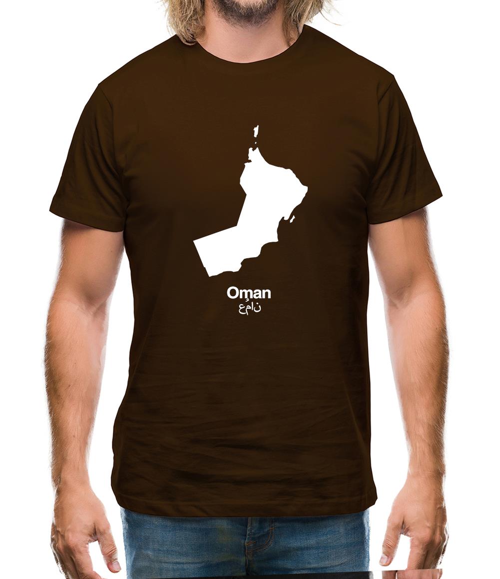 Oman Silhouette Mens T-Shirt Oman Silhouette Mens T-Shirt