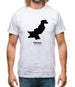 Pakistan Silhouette Mens T-Shirt Pakistan Silhouette Mens T-Shirt