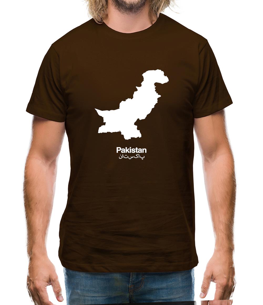 Pakistan Silhouette Mens T-Shirt Pakistan Silhouette Mens T-Shirt