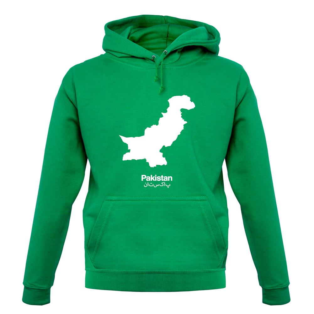 Pakistan Silhouette unisex hoodie Pakistan Silhouette unisex hoodie