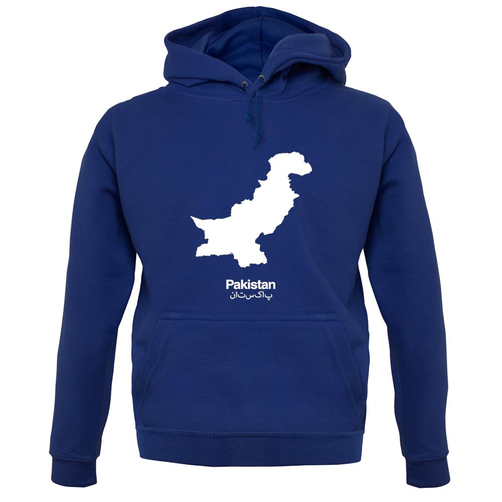Pakistan Silhouette unisex hoodie Pakistan Silhouette unisex hoodie