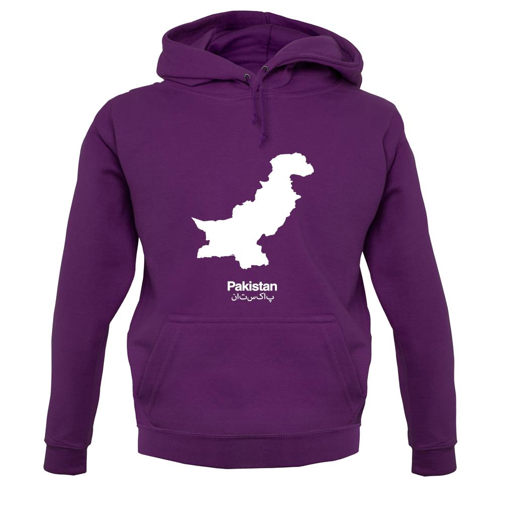 Pakistan Silhouette unisex hoodie Pakistan Silhouette unisex hoodie