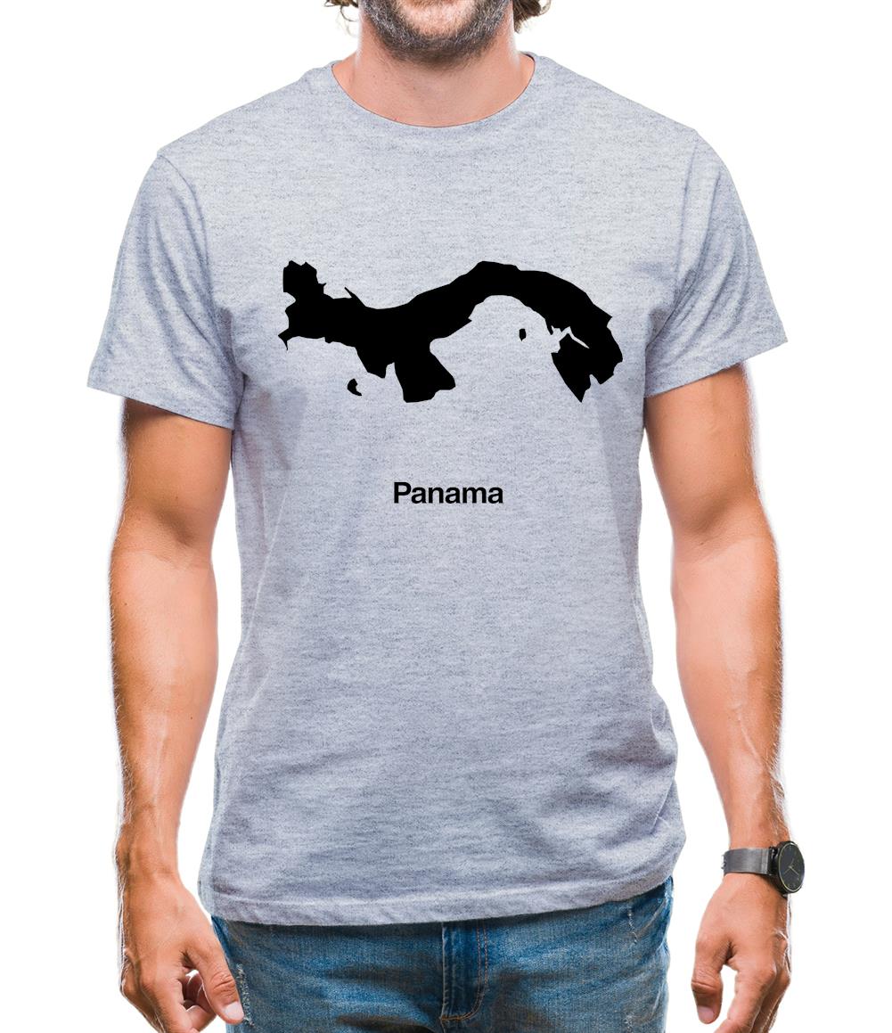Panama Silhouette Mens T-Shirt Panama Silhouette Mens T-Shirt