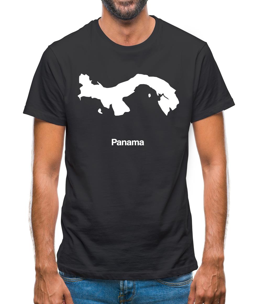 Panama Silhouette Mens T-Shirt Panama Silhouette Mens T-Shirt