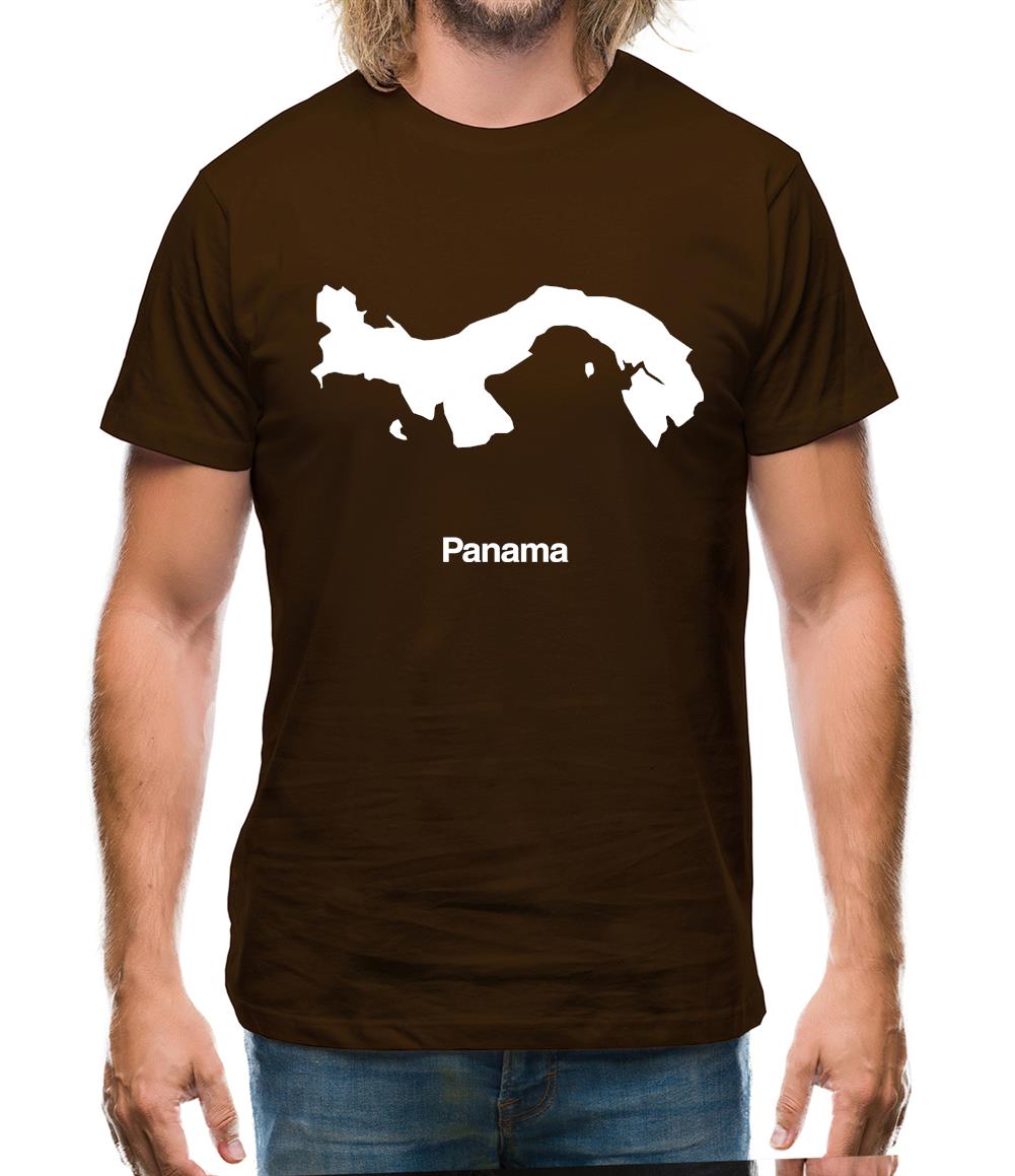 Panama Silhouette Mens T-Shirt Panama Silhouette Mens T-Shirt