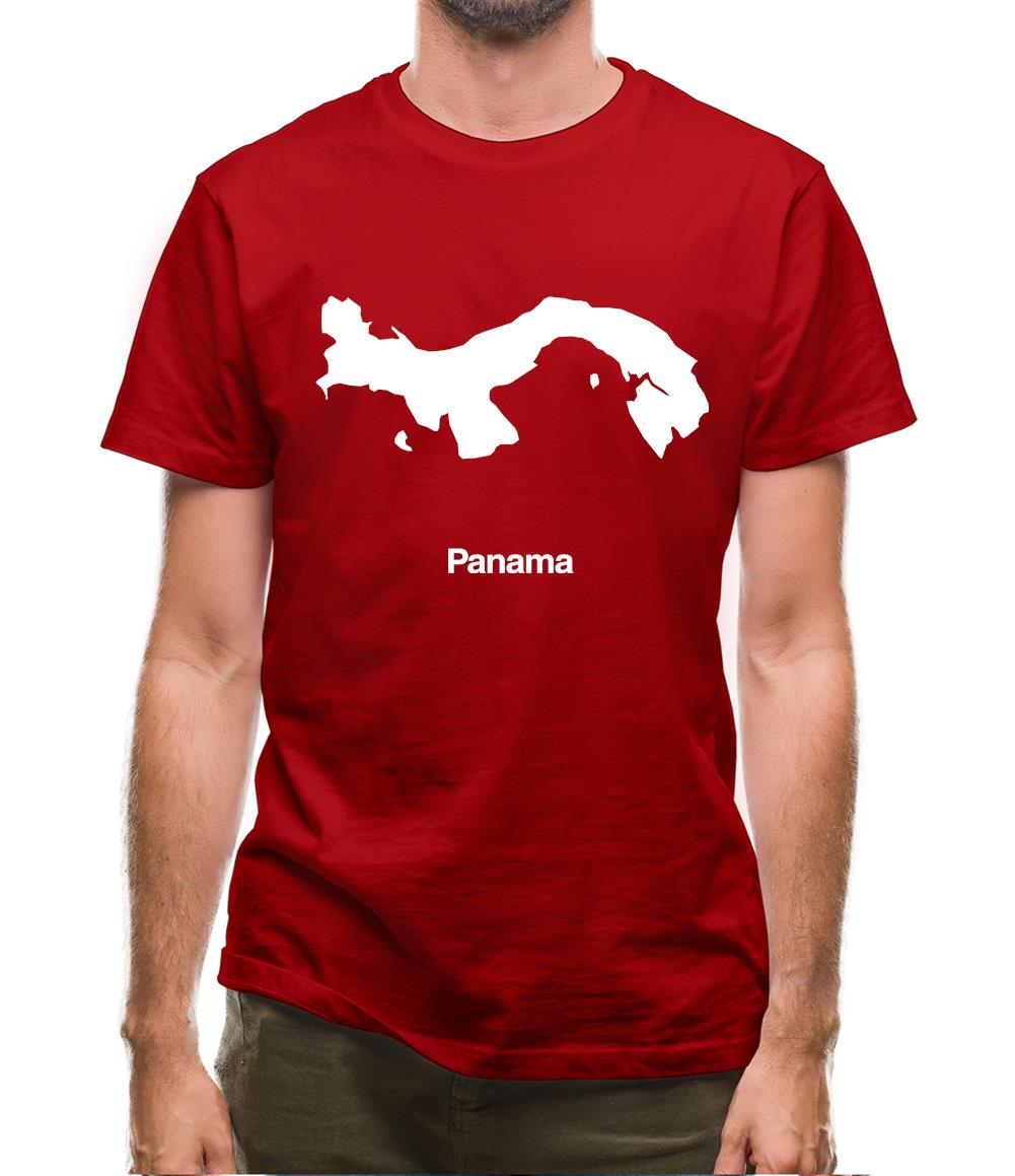 Panama Silhouette Mens T-Shirt Panama Silhouette Mens T-Shirt